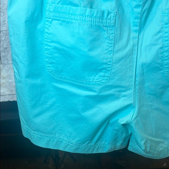 Talbots Aqua Blue Lightweight me Shorts with Elastic Waistband size 4 - Picture 11 of 13